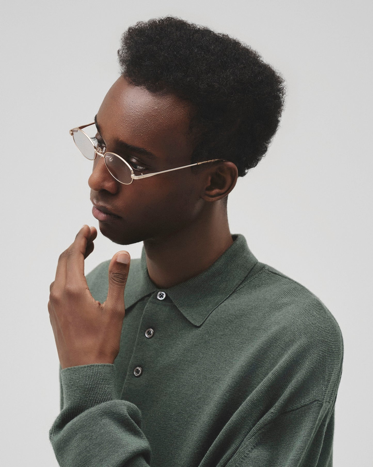 NIKI eyewear - Noir (antique silver)