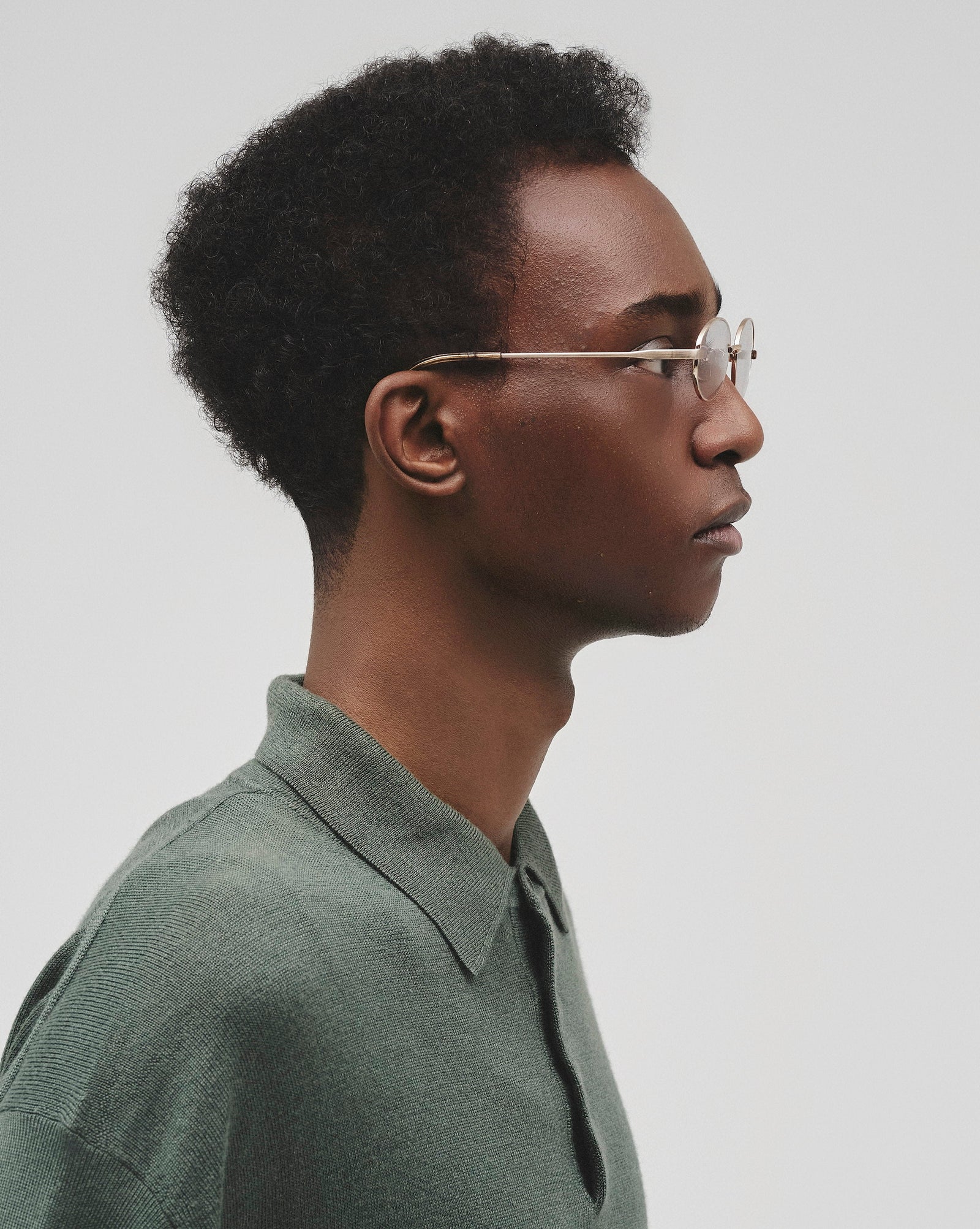 NIKIのアイウェア[niki eyewear - noir / antique silver] レンズカラー : clear