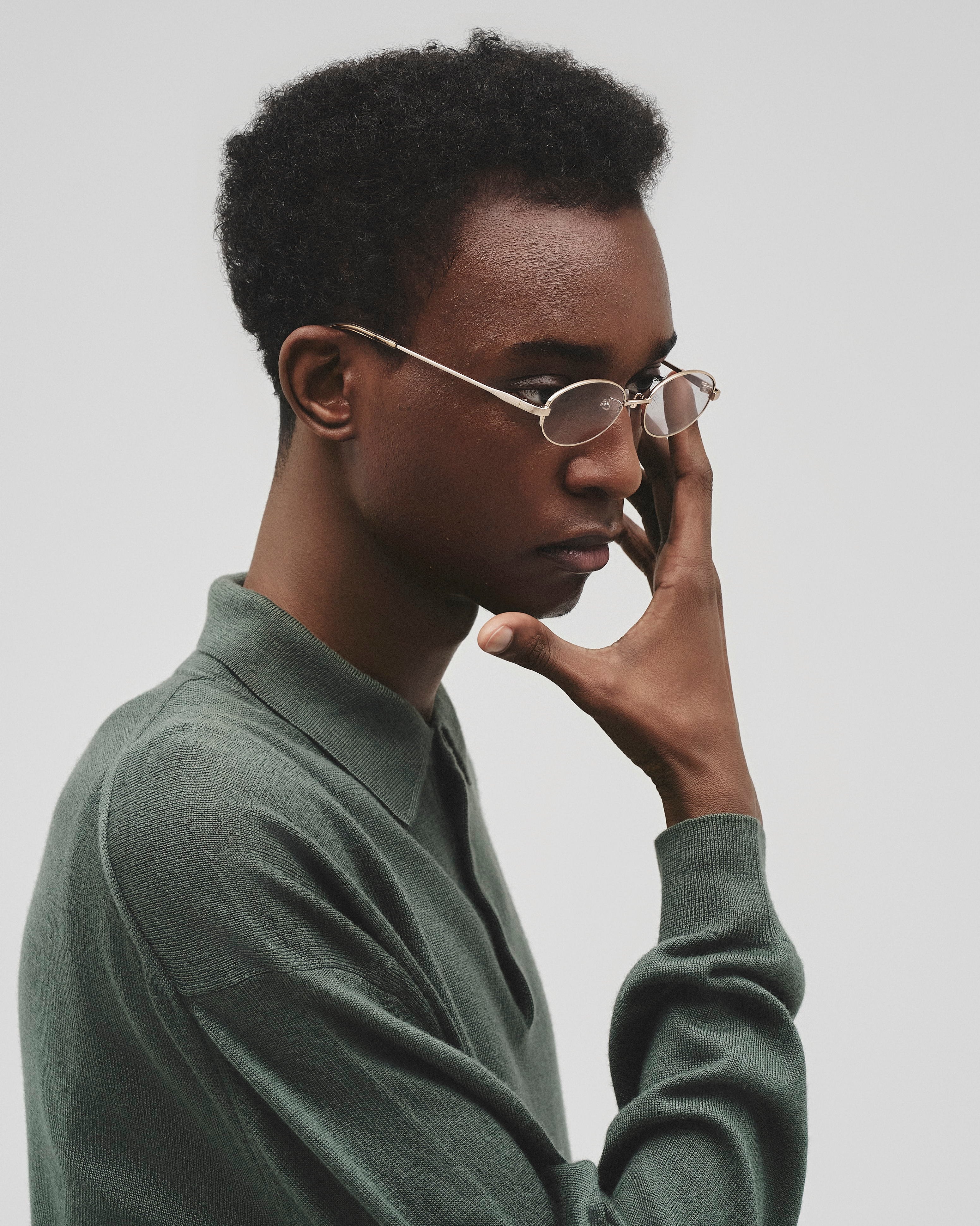 NIKI eyewear - Noir (antique silver)