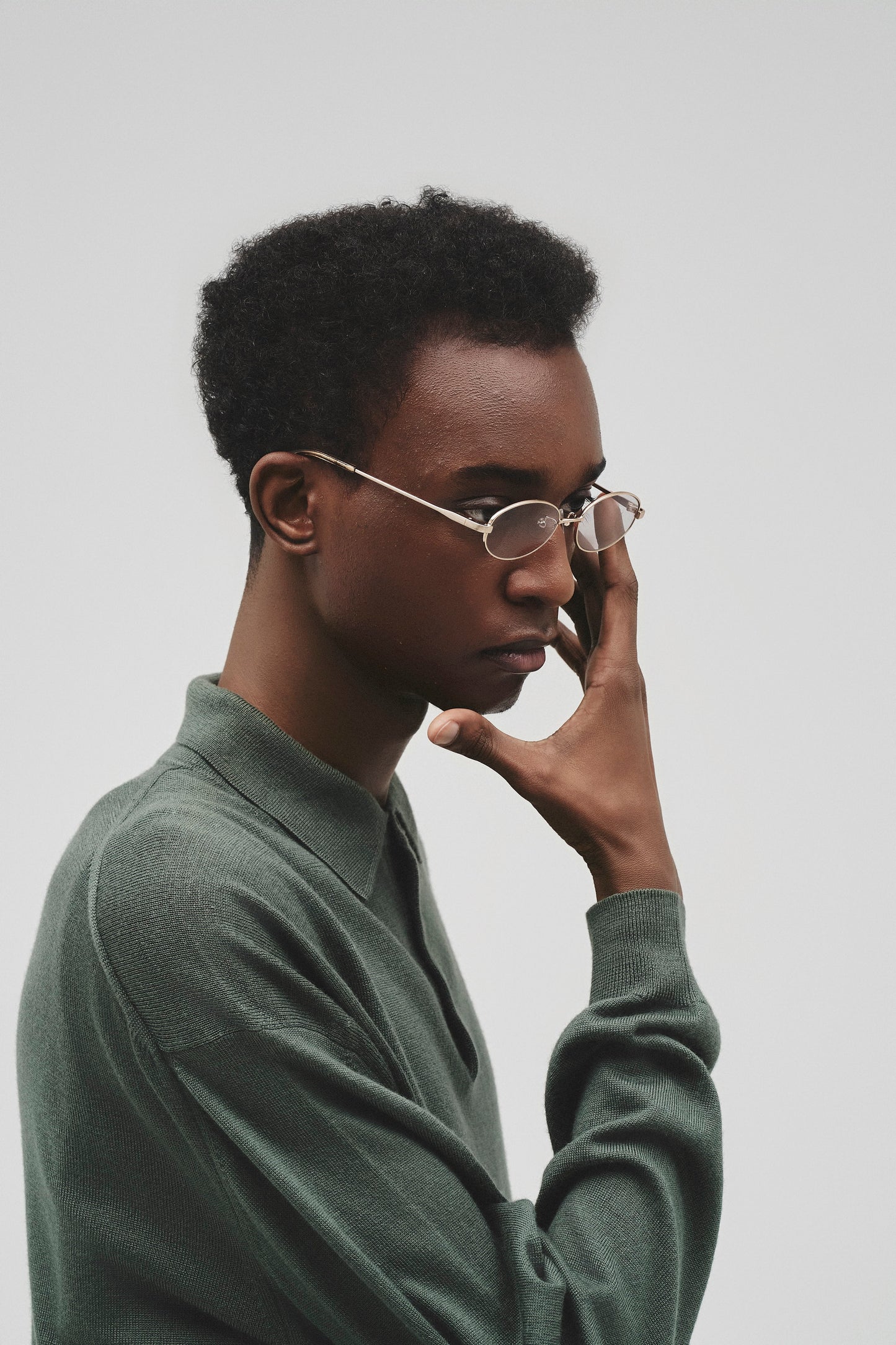 NIKI eyewear - Noir (antique silver)