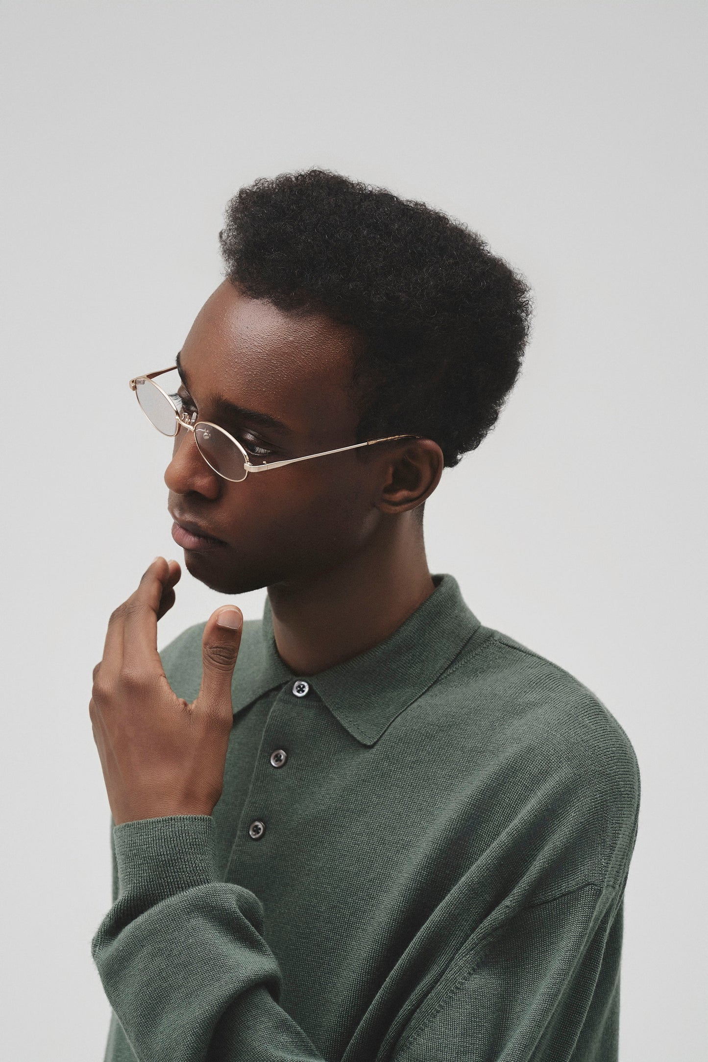 NIKI eyewear - Noir (antique silver)