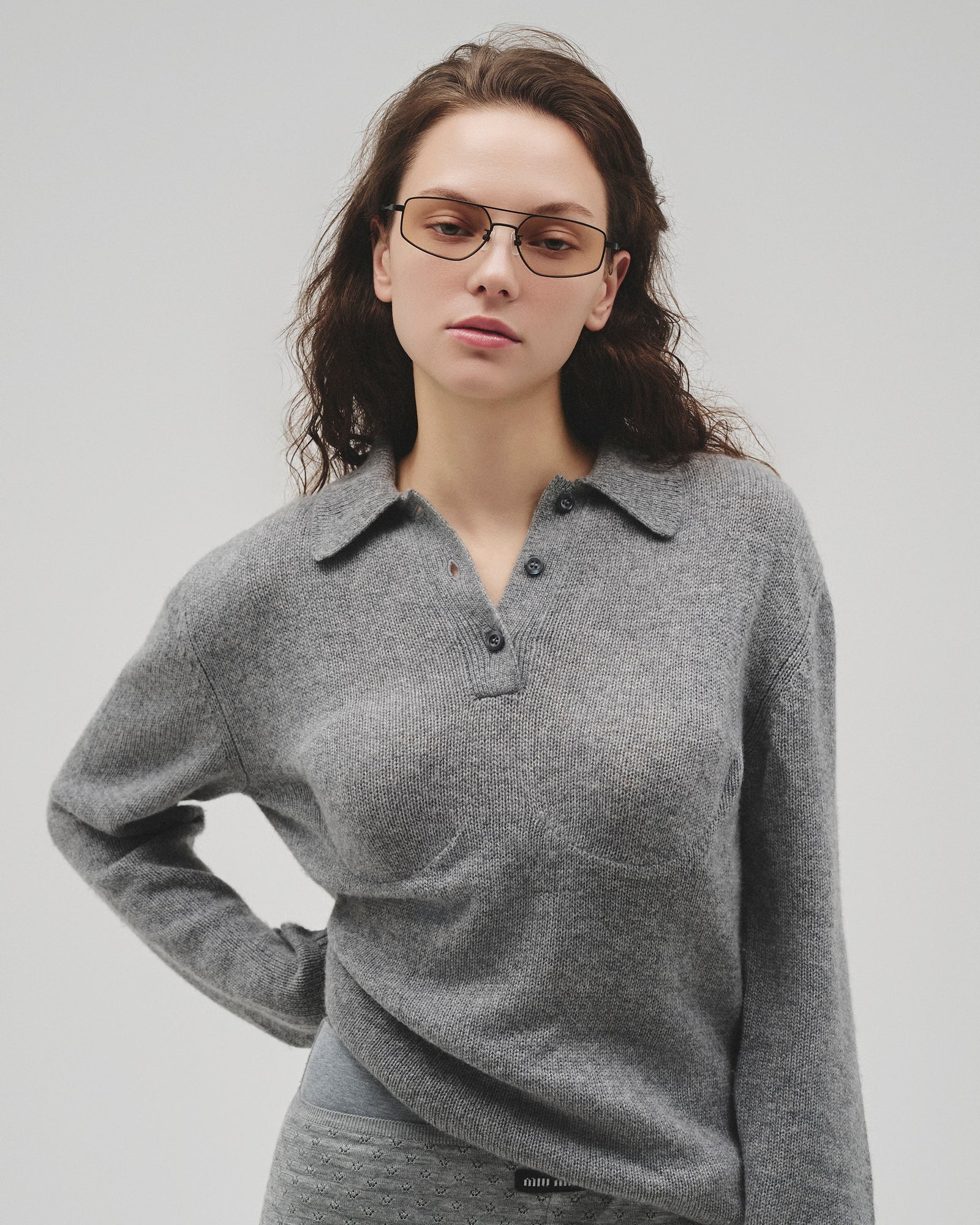 NIKIのアイウェア[niki eyewear - sable / black] レンズカラー : light brown