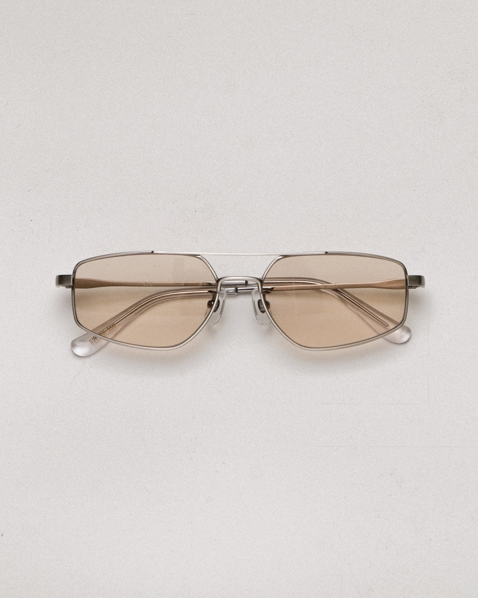 NIKIのアイウェア[niki eyewear - sable / antique silver] レンズカラー : light brown