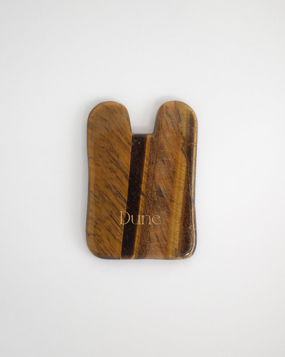 NIKIのウェルネスライン[dune wellness club - yellow tiger's eye gua sha]