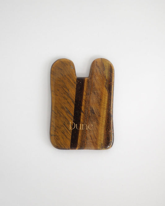 NIKIのウェルネスライン[dune wellness club - yellow tiger's eye gua sha]