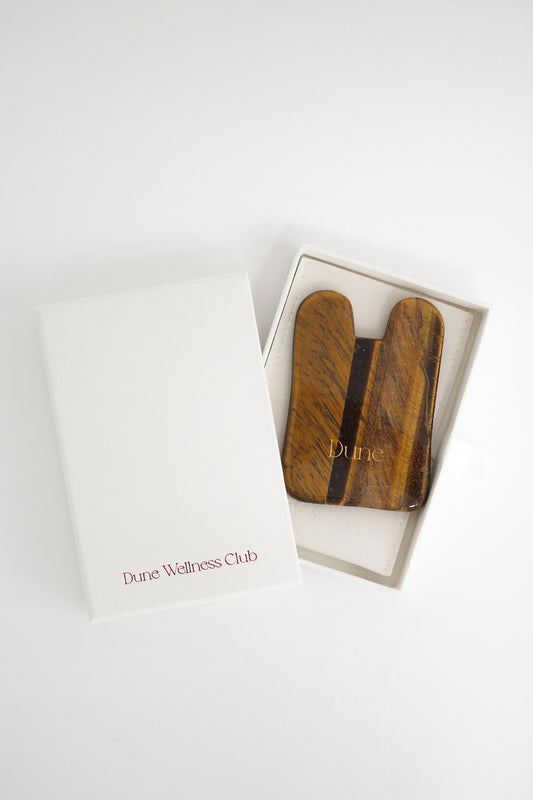 Dune wellness club - Yellow tiger's eye Gua sha